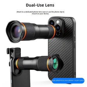Objectif téléobjectif 20X pour <span class=keywords><strong>iPhone</strong></span> 16 <span class=keywords><strong>Pro</strong></span> Max, objectif téléobjectif haute puissance HD pour téléphone avec trépied - Product Image 1