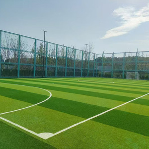 Gazon synthétique, tapis vert artificiel, rembourrage en maille plastique, décoration de terrain de football, gazon artificiel <span class=keywords><strong>pour</strong></span> le football - Product Image 4
