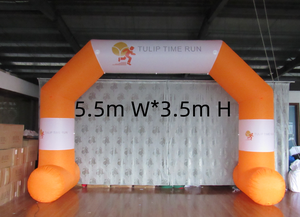 Đầy Màu sắc PVC vòm bơm hơi và lều trụ cột cho bên ngoài trời tổ chức sự kiện sử dụng khuyến mãi giảm giá bao gồm quạt phụ kiện - Product Image 4