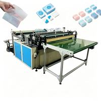 Machine de découpe automatique de feuilles de détergent de 1600 mm avec contrôle de fréquence, auxiliaire pour ligne complète de production de feuilles de lessive