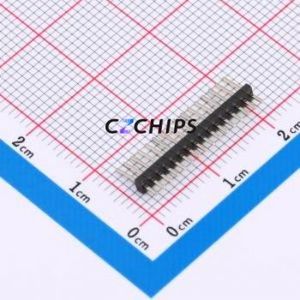 A127UP-ZD16P Pin Header Through hole Component (THT),P=1.27mm Connector 1x16P 1.27mm Pin Header Single Row - Product Image 1