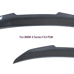 สปอยเลอร์หลังคาร์บอนไฟเบอร์ทรง PSM สำหรับรถยนต์ BMW ซีรีส์ 4 F33 คอนเวอร์ทิเบิล และ M4 F83 ปี 2013-2020 - Product Image 3