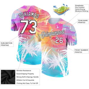 Custom <b>Baseball</b> Jersey Personalized Name Number Sublimated Print Breathable Crew Neck Unisex Summer Casual Team Apparel - Product Image 2