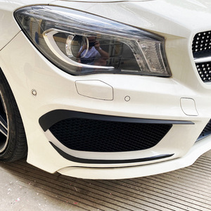 Alerón Delantero para Mercedes-Benz Clase CLA, ABS Negro Mate, Estilo AMG, 2013-2015, Adhesivo - Product Image 1