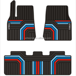 Tapis de voiture universels 3D en caoutchouc de luxe, sur mesure pour Tesla Vellfire, protection toutes saisons - Product Image 2