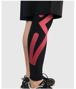 Protector de rodilla para ciclismo para correr, protector de pierna ajustado deportivo con cubierta de pantimedias para proteger la pierna para hombres y mujeres con tubo largo - Product Image 2