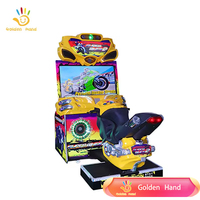 Machine de jeu de course Golden Hand Super Bikes 2, à monnayeur, pour enfants et adultes, 1 place, construction métal et plastique, japonais, espagnol