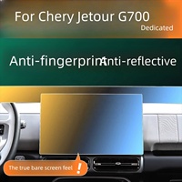 Film de protection d'écran en verre trempé transparent de qualité supérieure, anti-rayures, pour accessoires Chery Jetour G700