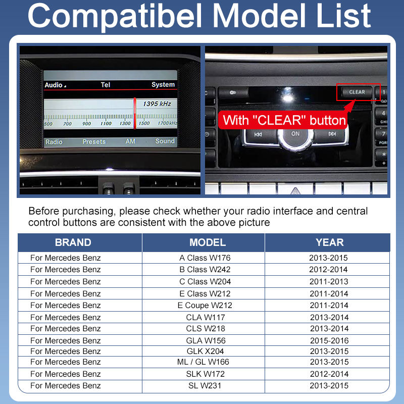 Pour les véhicules NTG4.5/4.7
