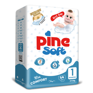 Pañales Desechables de Algodón Suave para Bebés Recién Nacidos, Transpirables, Hipoalergénicos, Anti-Irritación, con Protección Contra Fugas y Alas Flexibles - Product Image 1