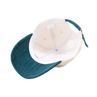 Moda Casual personalizado rojo blanco logotipo bordado 2 tonos PANA gorra de béisbol lisa