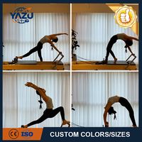 Cama de Pilates Reformer de Madera de Arce Estable con Descuento, Equipo Definitivo para Entrenamiento de Cuerpo Completo para Yoga y Recuperación Física
