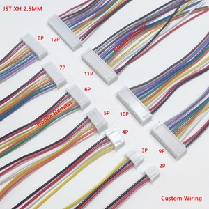 电子印刷电路板定制组件12位置JST XH 2.5毫米间距XHP 12p连接器线束3A额定电流聚氯乙烯护套 - Product Image 6