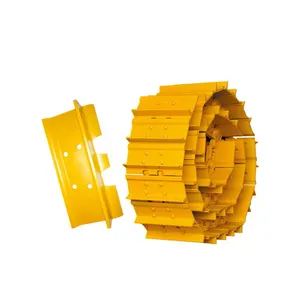 Excavator Bulldozer Undercarriage Spare Parts Track link assembly triple grouser track shoes for Komatsu Hitachi Caterpillar