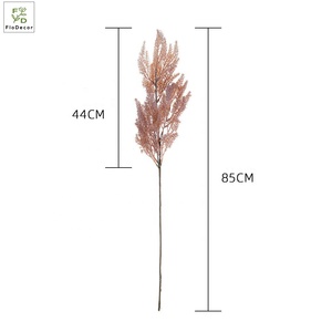 Großhandel künstliche Kunststoff Salvia Salbei Blumen beflockt Blumen zubehör für Hochzeit Home Hotel Party Dekoration - Product Image 5