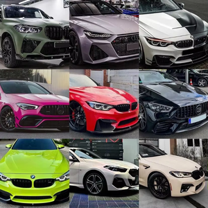 Offre Spéciale brillant véhicule vinyle <span class=keywords><strong>Wrap</strong></span> autocollant Auto voiture emballage Film PET bleu voiture <span class=keywords><strong>Wrap</strong></span> vinyle rouleau Super brillant corps complet PET PPF - Product Image 5