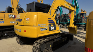 Miniexcavadora usada Komatsu PC70 de 7 toneladas, horas de trabajo bajas con bomba de motor original, caja de cambios y modelo de la marca de la caja de cambios y el modelo de la marca del Modelo de la marca - Product Image 4