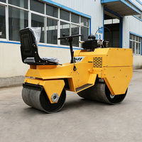 Mini-compacteur routier diesel multi-tonnages (2, 3, 4, 5 tonnes) à conducteur embarqué pour asphalte à vendre