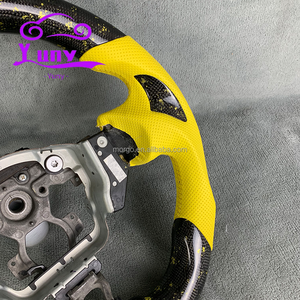 Volante de Fibra de Carbono Personalizado para Autos Nissan con Detalles para Nissan 370 370z Nismo Z34, Diseño Estilo Racing - Product Image 5