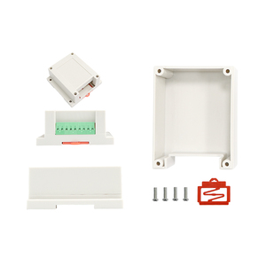 Cnc Plc Din Rail Power Filling Module Pcb Industrial Control <b>Plastic</b> Project 128-5.08 Terminal <b>Block</b> 9-Bits Junction Box - Product Image 1