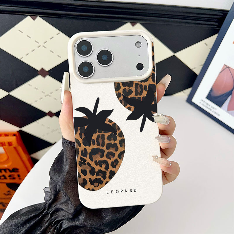 Leopard print strawberry