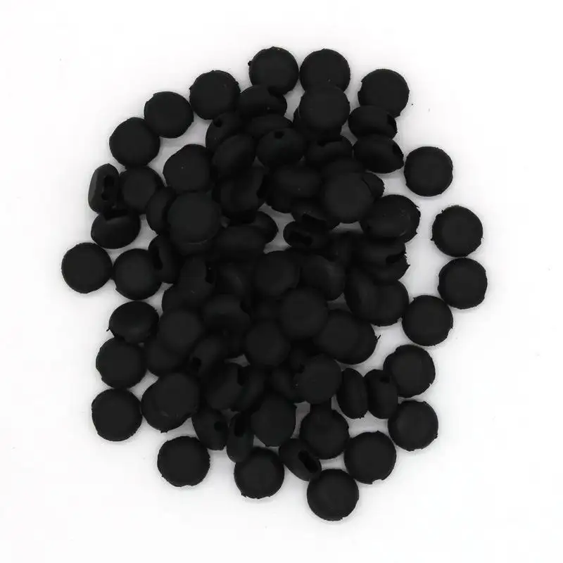 Tpe hitam bahan elastis berbutir-butir tpr plastik tingkat injeksi beras tahan aus bahan baku sekunder lapisan elastomer tpe