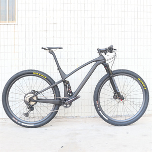 Nueva Bicicleta Completa FS129 con Neumáticos, Horquilla RockShox, M8100 12S, 29er, de Carbono, Montaña, Suspensión Completa - Product Image 5