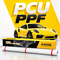 Film de protection de peinture PCU PPF à réparation instantanée et auto-réparateur, haute brillance, garantie 10 ans, 60 po x 50 pi, 1 rouleau/boîte