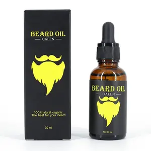 100% Natural Sage Beard Growth Oil Nourishing Beard Oil For Men Hair Growth