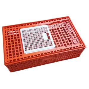 heavy-duty animal turnover crate chicken cage for grown chicken transport box quail transportation