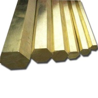 Barre ronde en laiton, barre hexagonale, alliage de bronze C3604 C2700 C2600, barre carrée/ronde en laiton/cuivre pour la fabrication mécanique