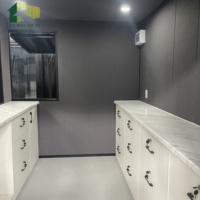 Magasin Conteneur 10 Pi. Fast Food Mini Bar Conteneur Pop-Up Bar à Café Design Moderne Modulaire Extérieur Portable Magasin de Proximité