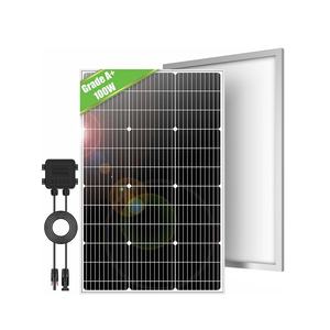 CE RoHS 12v 18v 24v güç PV Mono güneş panelleri 50W 100W 300w 330w 350w 400w 500w diy güneş paneli kitleri - Product Image 2