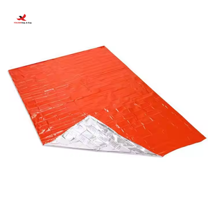 Couverture de survie d'urgence pour l'extérieur, style enveloppe, équipement d'isolation thermique pour activités de plein air, GZ RTS, commande en gros mixte - Product Image 2