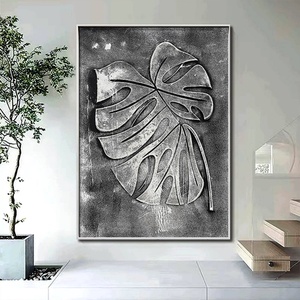 Peintures murales Wabi Sabi faites à la main en gros, décorations artistiques encadrées, solutions pour les projets de décoration intérieure - Product Image 4