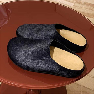 Birkenstocks personnalisés de haute qualité pour hommes et femmes avec semelle en liège, semelles intérieures en latex, pantoufles plates en crin de cheval, design décontracté en crin de cheval - Product Image 4