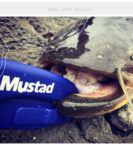 Mustad mt047 nhựa grappler kiểm soát câu cá di động nổi cá nước bắt cá bỏ lỡ công cụ dây thừng không làm tổn thương môi cá vô hại - Product Image 6