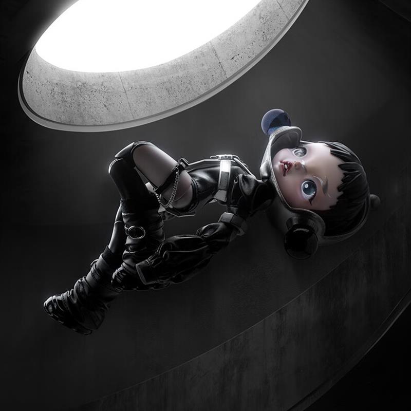 Pop Mart Skullpanda Dark Star 1/6 Action Figure - Collectible