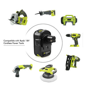 미국 주식 <span class=keywords><strong>2</strong></span> PACK ForRyobis 18V 8.0Ah P108 고용량 배터리 18 볼트 리튬 이온 배터리 무선 드릴 전동 공구 배터리 - Product Image 6