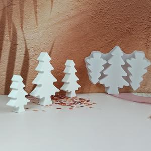 <span class=keywords><strong>Moule</strong></span> en silicone pour décoration d'arbre de Noël en ciment gypse M54024 - Product Image 3