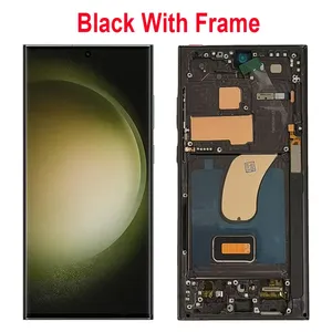 Display OLED 6.78 per <span class=keywords><strong>Samsung</strong></span> Galaxy S23 Ultra, Schermo LCD con Pannello Touch e Digitalizzatore, Parti di Ricambio con Supporto per Impronte Digitali - Product Image 5