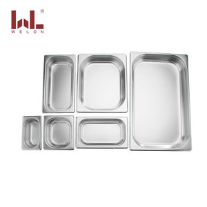 Vendita calda in stile europeo 201 in acciaio inox vassoio GN 1/1 gastronomico e Pan per alimenti per Hotel e ristoranti cucina Business - Product Image 4