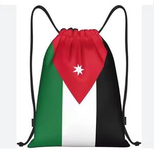 <span class=keywords><strong>Sac</strong></span> à dos à cordon avec drapeau de la Jordanie, <span class=keywords><strong>sac</strong></span> de sport pour le yoga, la danse, les voyages, <span class=keywords><strong>sac</strong></span> de transport pour le match de football 2026, <span class=keywords><strong>sac</strong></span> à drapeaux de tous les pays, personnalisable - Product Image 1
