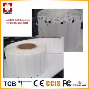Vanch UHF RFID <b>Book</b> Archive Tag LA-86C 860mhz-960mhz Long Range Sticker alien H3 Label Uhf Rfid Tag for <b>Library</b> Management - Product Image 3