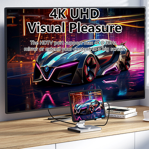 Blueendless USB 3.0 PD 100W trung tâm sạc Docking Station HDTV 4k RJ45 đứng Multiport 7 trong 1 USB C SD TF Loại C Dock HUB <span class=keywords><strong>Adapter</strong></span> - Product Image 5