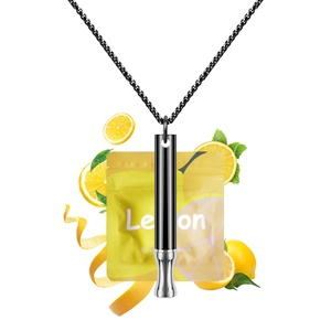 Collana Personalizzata Placcata Oro per Smettere di Fumare con Esercizi di Respirazione Consapevole per Donne e Uomini - Product Image 3