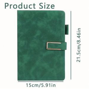 Libreta de Direcciones con Espiral, Tapa Dura de Cuero de Poliuretano, Logotipo Grabado, Tamaños A5, A4, B5, Páginas Gruesas de Primera Calidad, 80 Páginas - Product Image 3