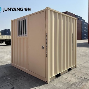 Conteneur maritime de 12 pieds, 10 pieds, 9 pieds, 8 pieds avec fenêtre et porte, conteneur de transport maritime standard, conteneur sec en acier Corten - Product Image 2