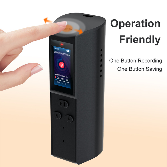 Handheld Voice Recorder Aomago 150 Hours Recording Device Digital Audio Recorder