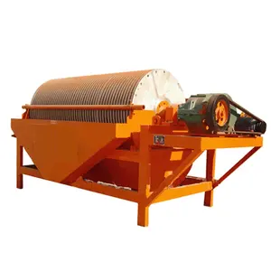Magnetic separation equipment dry magnetic drum separator for iron sand ore